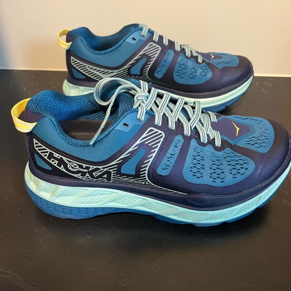 NEW Hoka Stinson Atr 5 blue running shoes - Picture 5 of 6